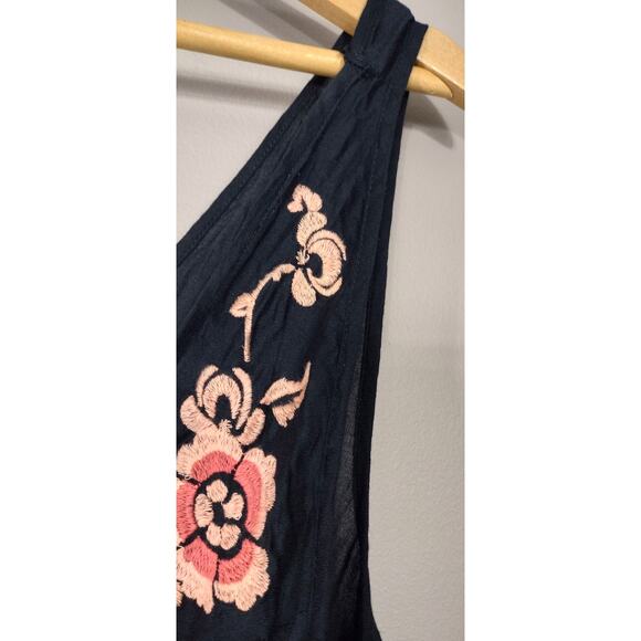 Intimately Free People Aida Embroidered Slip Modal soft Tank Top Slip Dress XS - Picture 11 of 15